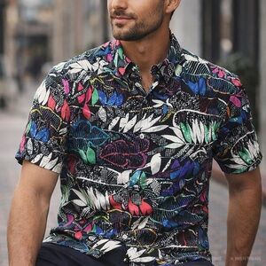 Robert Graham L Multicolour Graphic Short Sleeve Shirt